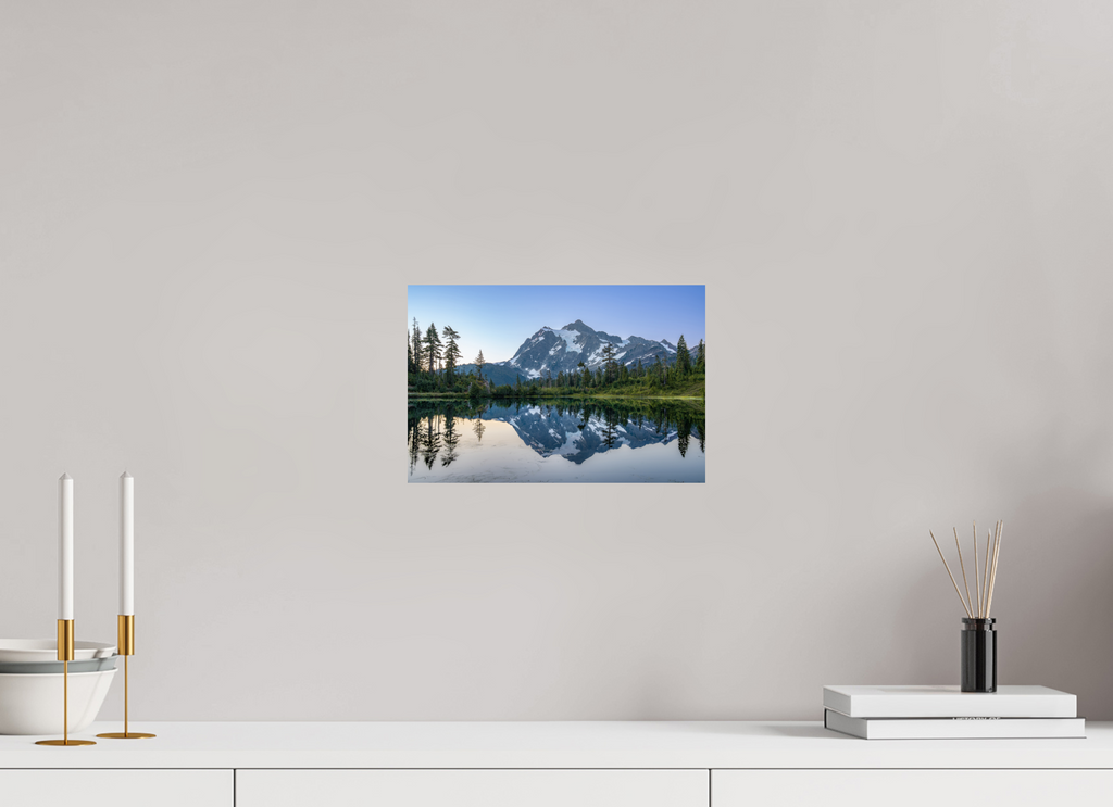 12 x 8″, Professional Photo Paper Picture Lake