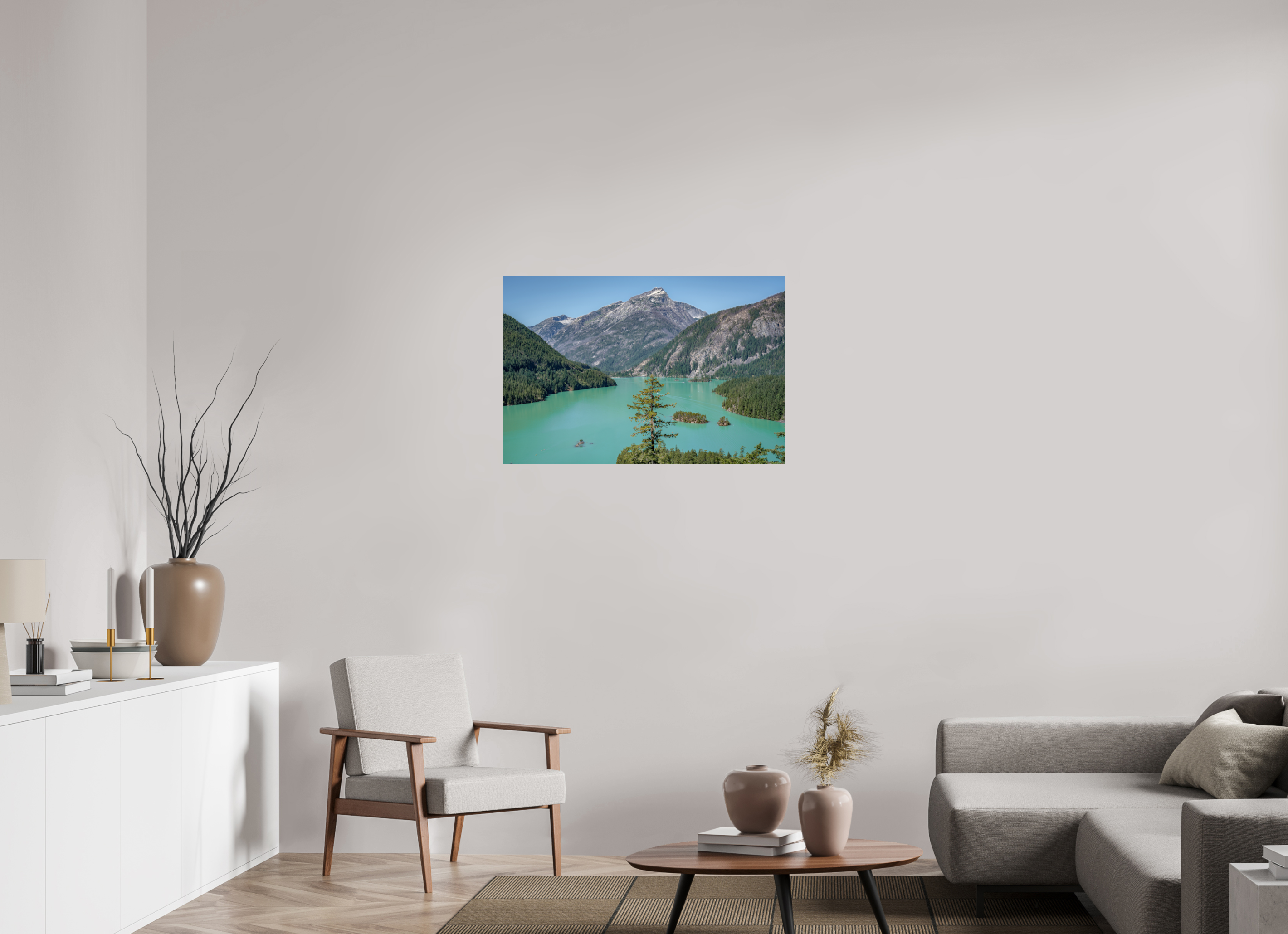 36 x 24″, Professional Photo Paper Diablo Lake