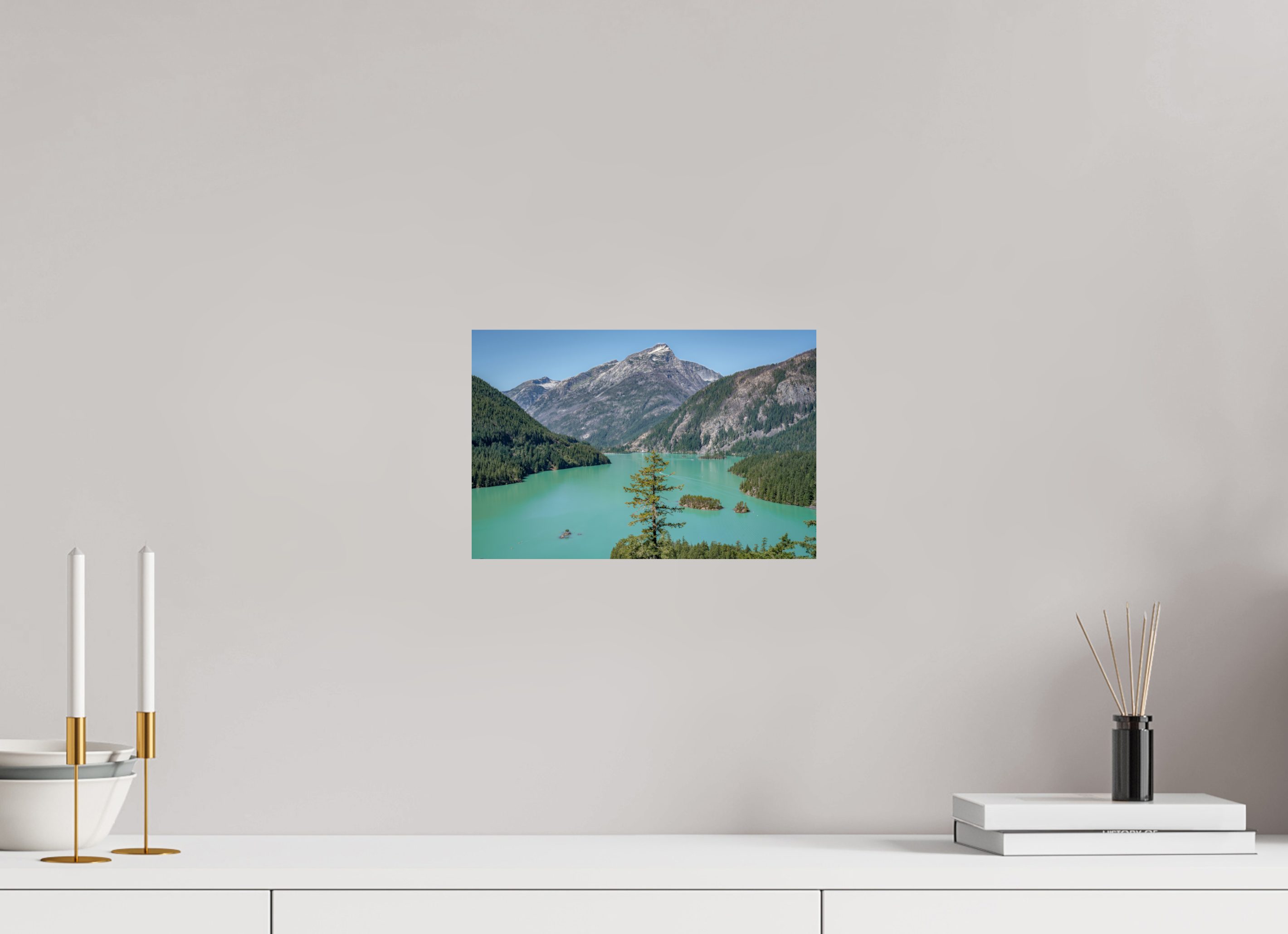 12 x 8″, Professional Photo Paper Diablo Lake