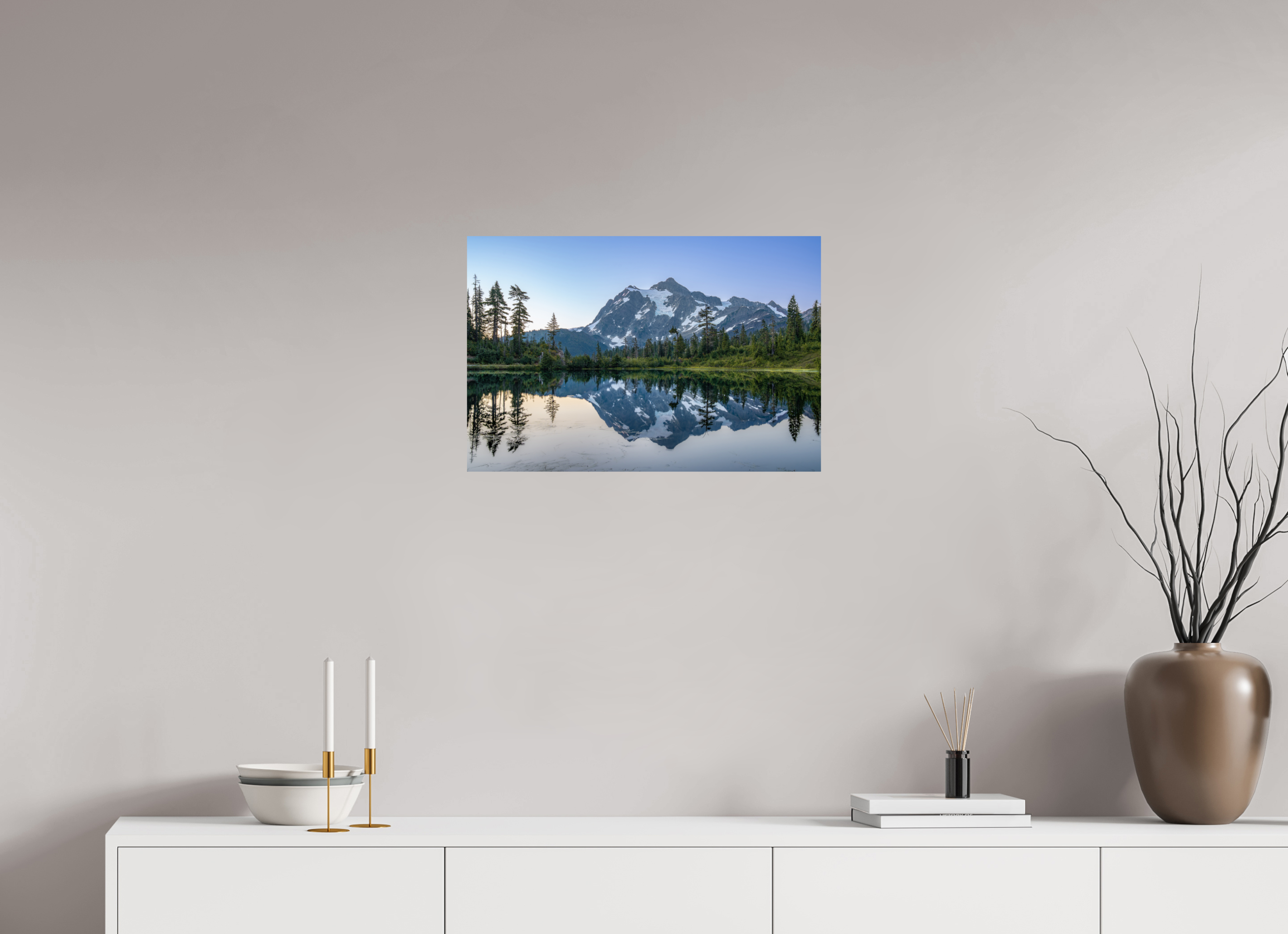 24 x 16″, Professional Photo Paper Picture Lake