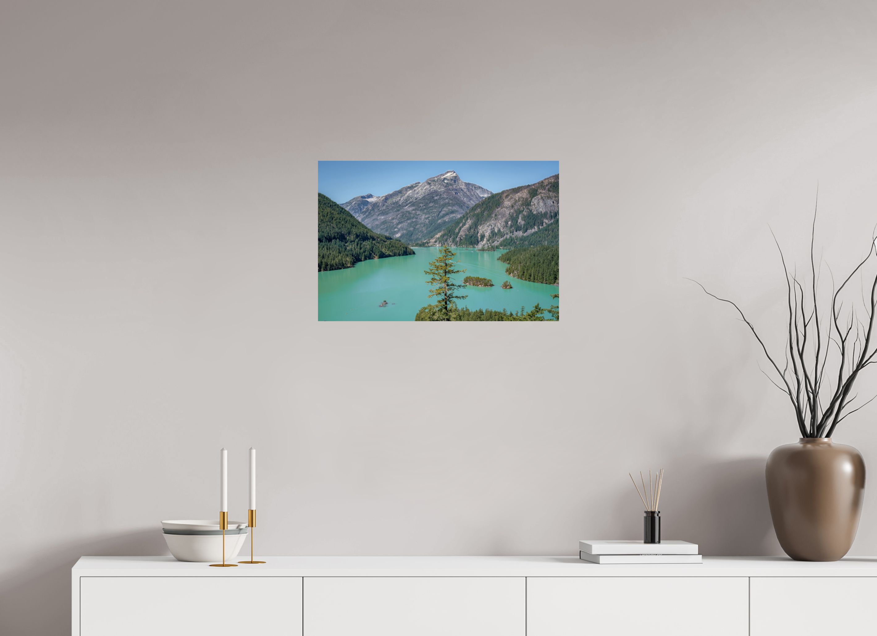 24 x 16″, Professional Photo Paper Diablo Lake