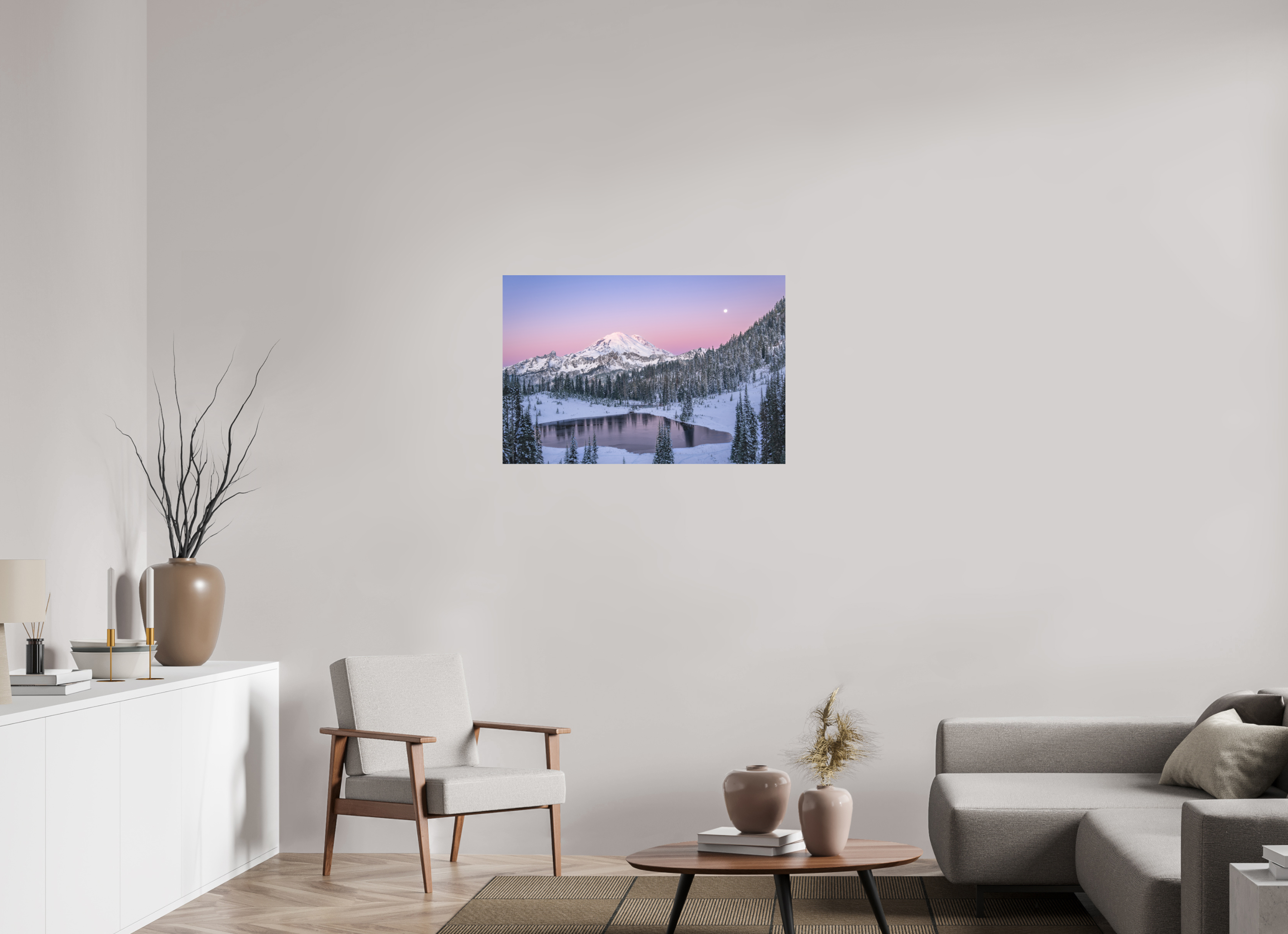 36 x 24″, Aluminum Metal Tipsoo Lake
