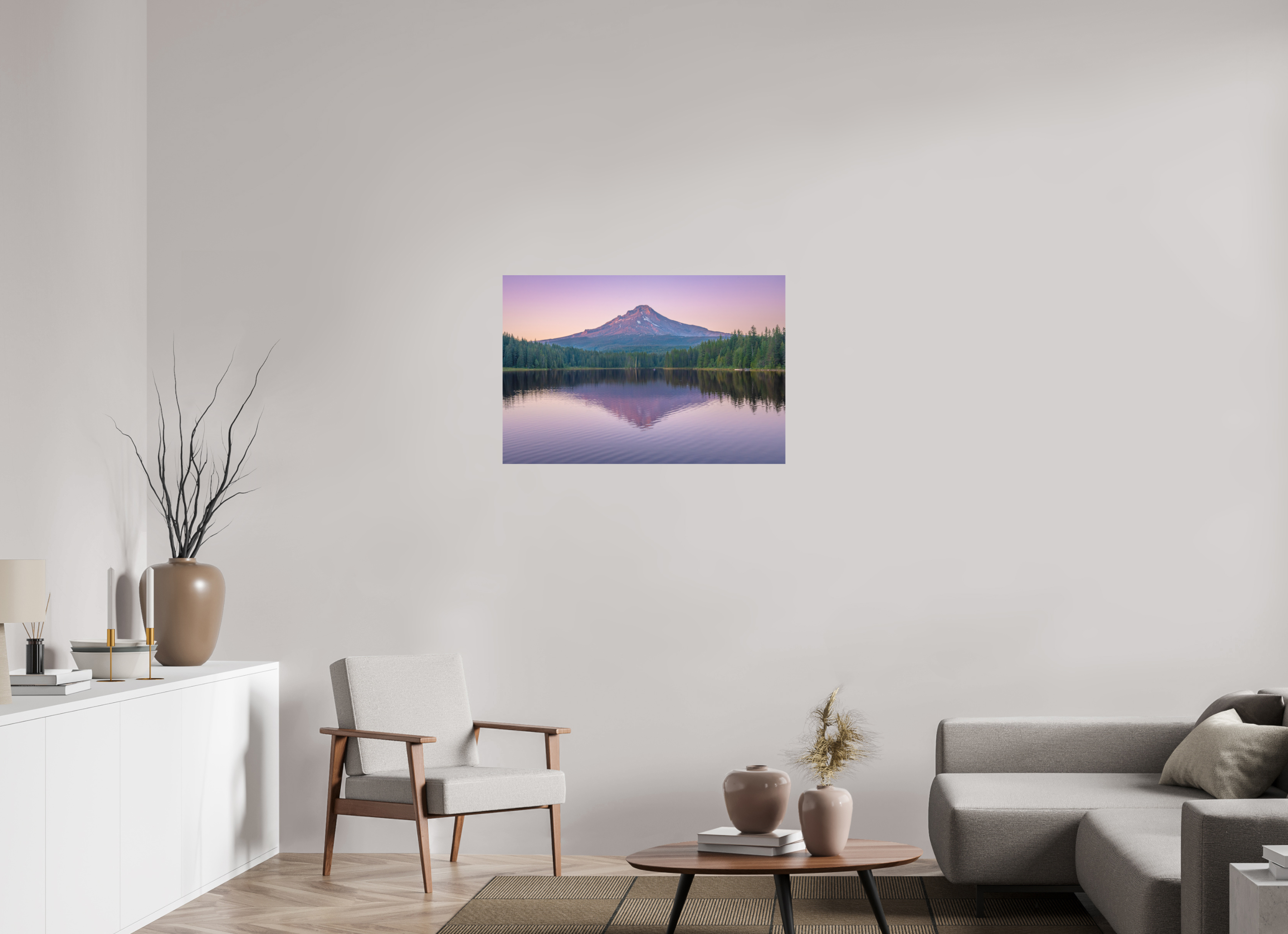 36 x 24″, Aluminum Metal Mount Hood